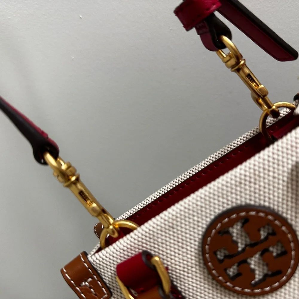Tory Burch Mini Shopper Natural